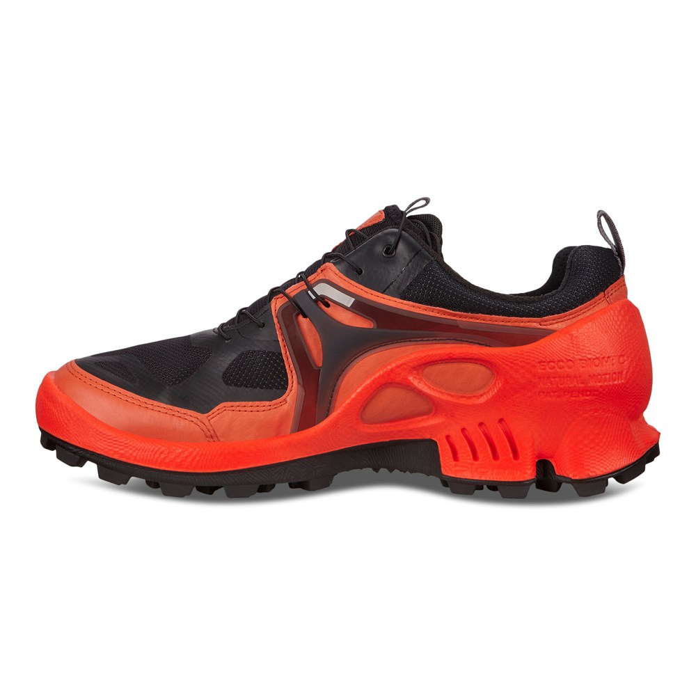 Tenis Hombre - ECCO Biom C-Trail Bajos Gtx - Rojos/Negros - BSU123568